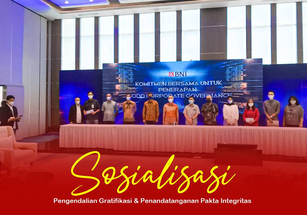 Socialization of Gratification Control & Integrity Pact Signing